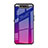 Custodia Silicone Specchio Laterale Sfumato Arcobaleno Cover H01 per Samsung Galaxy A80 Rosa Caldo