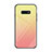 Custodia Silicone Specchio Laterale Sfumato Arcobaleno Cover H01 per Samsung Galaxy S10e Rosa