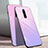 Custodia Silicone Specchio Laterale Sfumato Arcobaleno Cover H01 per Xiaomi Mi 9T Rosa