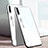 Custodia Silicone Specchio Laterale Sfumato Arcobaleno Cover H01 per Xiaomi Mi A3