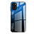 Custodia Silicone Specchio Laterale Sfumato Arcobaleno Cover H01 per Xiaomi Poco M3