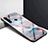 Custodia Silicone Specchio Laterale Sfumato Arcobaleno Cover H01 per Xiaomi Redmi Note 8