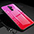 Custodia Silicone Specchio Laterale Sfumato Arcobaleno Cover H01 per Xiaomi Redmi Note 8 Pro