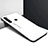 Custodia Silicone Specchio Laterale Sfumato Arcobaleno Cover H01 per Xiaomi Redmi Note 8T Bianco