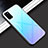 Custodia Silicone Specchio Laterale Sfumato Arcobaleno Cover H02 per Huawei Honor V30 5G Multicolore
