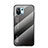 Custodia Silicone Specchio Laterale Sfumato Arcobaleno Cover H02 per Xiaomi Mi 11 5G Grigio