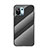 Custodia Silicone Specchio Laterale Sfumato Arcobaleno Cover H03 per Xiaomi Mi 11 5G Nero