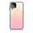 Custodia Silicone Specchio Laterale Sfumato Arcobaleno Cover JD1 per Samsung Galaxy M53 5G Rosa
