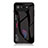 Custodia Silicone Specchio Laterale Sfumato Arcobaleno Cover LS1 per Asus ROG Phone 7 Nero