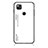 Custodia Silicone Specchio Laterale Sfumato Arcobaleno Cover LS1 per Google Pixel 4a