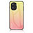 Custodia Silicone Specchio Laterale Sfumato Arcobaleno Cover LS1 per Huawei Honor X40i 5G