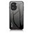 Custodia Silicone Specchio Laterale Sfumato Arcobaleno Cover LS1 per Huawei Honor X40i 5G Grigio Scuro
