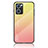 Custodia Silicone Specchio Laterale Sfumato Arcobaleno Cover LS1 per Oppo Find X5 Lite 5G
