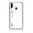 Custodia Silicone Specchio Laterale Sfumato Arcobaleno Cover LS1 per Samsung Galaxy A20s Bianco