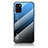 Custodia Silicone Specchio Laterale Sfumato Arcobaleno Cover LS1 per Samsung Galaxy A31