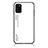 Custodia Silicone Specchio Laterale Sfumato Arcobaleno Cover LS1 per Samsung Galaxy A31 Bianco