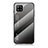 Custodia Silicone Specchio Laterale Sfumato Arcobaleno Cover LS1 per Samsung Galaxy A42 5G Grigio Scuro