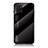 Custodia Silicone Specchio Laterale Sfumato Arcobaleno Cover LS1 per Samsung Galaxy A81 Nero