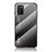 Custodia Silicone Specchio Laterale Sfumato Arcobaleno Cover LS1 per Samsung Galaxy F02S SM-E025F Grigio Scuro