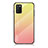 Custodia Silicone Specchio Laterale Sfumato Arcobaleno Cover LS1 per Samsung Galaxy M02s