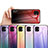 Custodia Silicone Specchio Laterale Sfumato Arcobaleno Cover LS1 per Samsung Galaxy M04