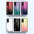 Custodia Silicone Specchio Laterale Sfumato Arcobaleno Cover LS1 per Samsung Galaxy M13 4G