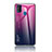 Custodia Silicone Specchio Laterale Sfumato Arcobaleno Cover LS1 per Samsung Galaxy M30s