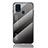 Custodia Silicone Specchio Laterale Sfumato Arcobaleno Cover LS1 per Samsung Galaxy M31 Grigio Scuro