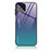 Custodia Silicone Specchio Laterale Sfumato Arcobaleno Cover LS1 per Samsung Galaxy M33 5G