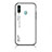 Custodia Silicone Specchio Laterale Sfumato Arcobaleno Cover LS1 per Samsung Galaxy M40 Bianco