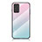 Custodia Silicone Specchio Laterale Sfumato Arcobaleno Cover LS1 per Samsung Galaxy Note 20 5G