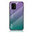 Custodia Silicone Specchio Laterale Sfumato Arcobaleno Cover LS1 per Samsung Galaxy S10 Lite