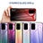Custodia Silicone Specchio Laterale Sfumato Arcobaleno Cover LS1 per Samsung Galaxy S20 Plus 5G
