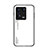 Custodia Silicone Specchio Laterale Sfumato Arcobaleno Cover LS1 per Xiaomi Mi 13 Pro 5G