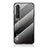 Custodia Silicone Specchio Laterale Sfumato Arcobaleno Cover LS1 per Xiaomi Mi Note 10 Lite