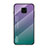 Custodia Silicone Specchio Laterale Sfumato Arcobaleno Cover LS1 per Xiaomi Poco M2 Pro Multicolore
