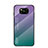 Custodia Silicone Specchio Laterale Sfumato Arcobaleno Cover LS1 per Xiaomi Poco X3 NFC Multicolore
