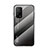 Custodia Silicone Specchio Laterale Sfumato Arcobaleno Cover LS1 per Xiaomi Redmi K30S 5G Grigio Scuro