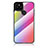 Custodia Silicone Specchio Laterale Sfumato Arcobaleno Cover LS2 per Google Pixel 5 Rosa