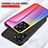 Custodia Silicone Specchio Laterale Sfumato Arcobaleno Cover LS2 per OnePlus Nord 2T 5G