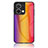 Custodia Silicone Specchio Laterale Sfumato Arcobaleno Cover LS2 per Oppo Reno9 Pro 5G