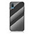 Custodia Silicone Specchio Laterale Sfumato Arcobaleno Cover LS2 per Samsung Galaxy A02