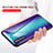Custodia Silicone Specchio Laterale Sfumato Arcobaleno Cover LS2 per Samsung Galaxy A41 SC-41A