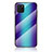 Custodia Silicone Specchio Laterale Sfumato Arcobaleno Cover LS2 per Samsung Galaxy A81