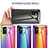 Custodia Silicone Specchio Laterale Sfumato Arcobaleno Cover LS2 per Samsung Galaxy F23 5G