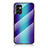 Custodia Silicone Specchio Laterale Sfumato Arcobaleno Cover LS2 per Samsung Galaxy M23 5G