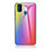 Custodia Silicone Specchio Laterale Sfumato Arcobaleno Cover LS2 per Samsung Galaxy M30s