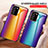 Custodia Silicone Specchio Laterale Sfumato Arcobaleno Cover LS2 per Samsung Galaxy Note 20 Ultra 5G
