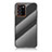 Custodia Silicone Specchio Laterale Sfumato Arcobaleno Cover LS2 per Samsung Galaxy Note 20 Ultra 5G Nero