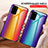 Custodia Silicone Specchio Laterale Sfumato Arcobaleno Cover LS2 per Samsung Galaxy S20 Plus 5G